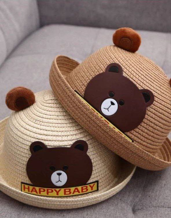 کلاه حصیری تدی